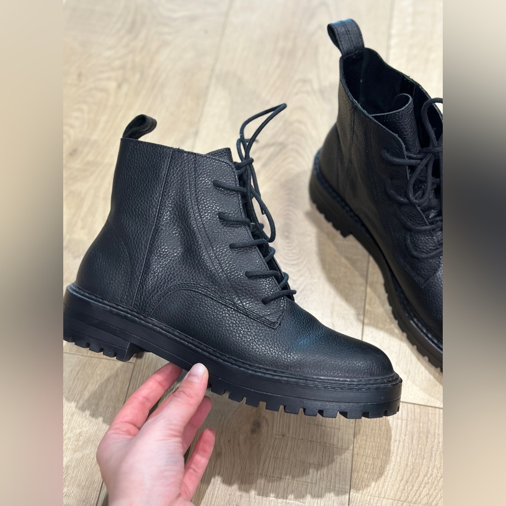 Zara combat boots. Ankle boots size 40 - Picture 3 of 11